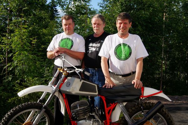 Hyvinkään Scramblen sielut Kai Uusitalo, Erkki Petäjä ja Tero Lindholm